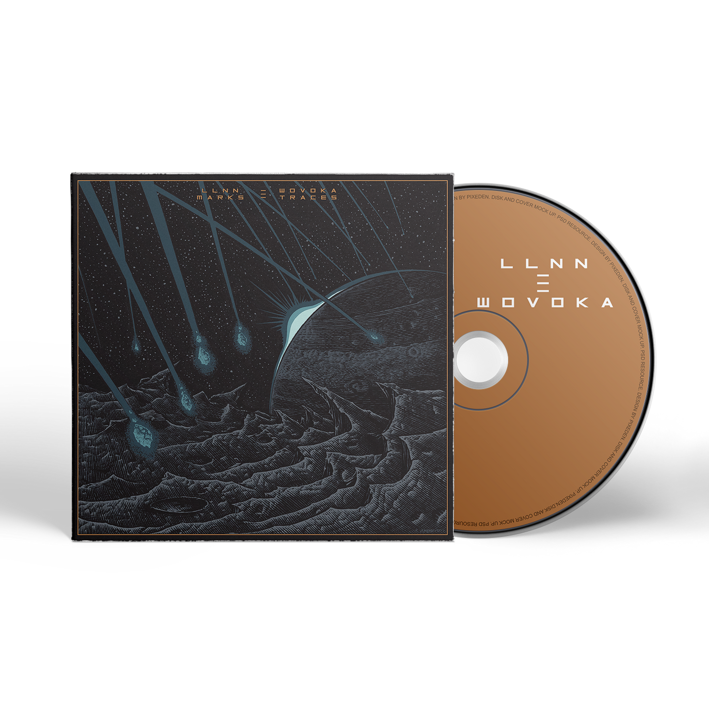LLNN / WOVOKA "Marks / Traces" Digi CD