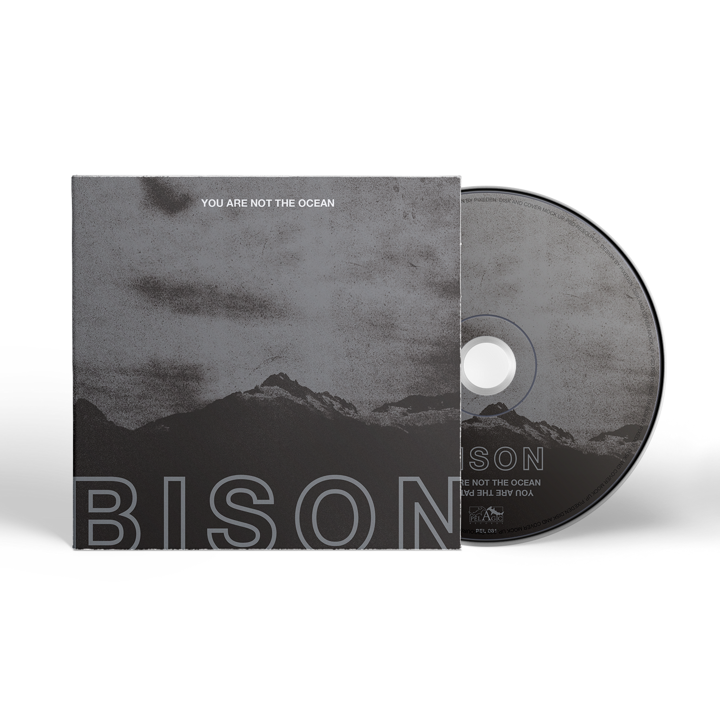 Bison "You Are Not The Ocean You Are The Patient" Digipack CD