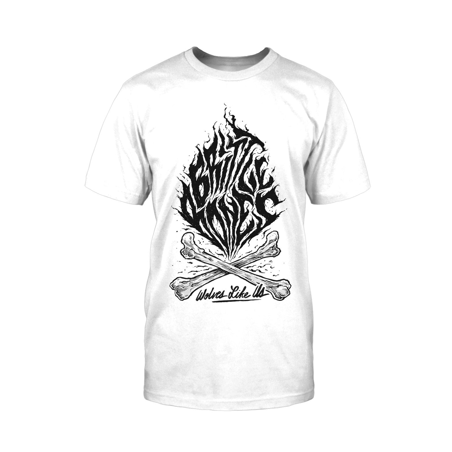 Wolves Like Us "Brittle Bones (White)" T-Shirt